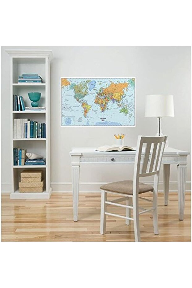 WPE99074: خريطة العالم القابلة للمسح الجاف - 1