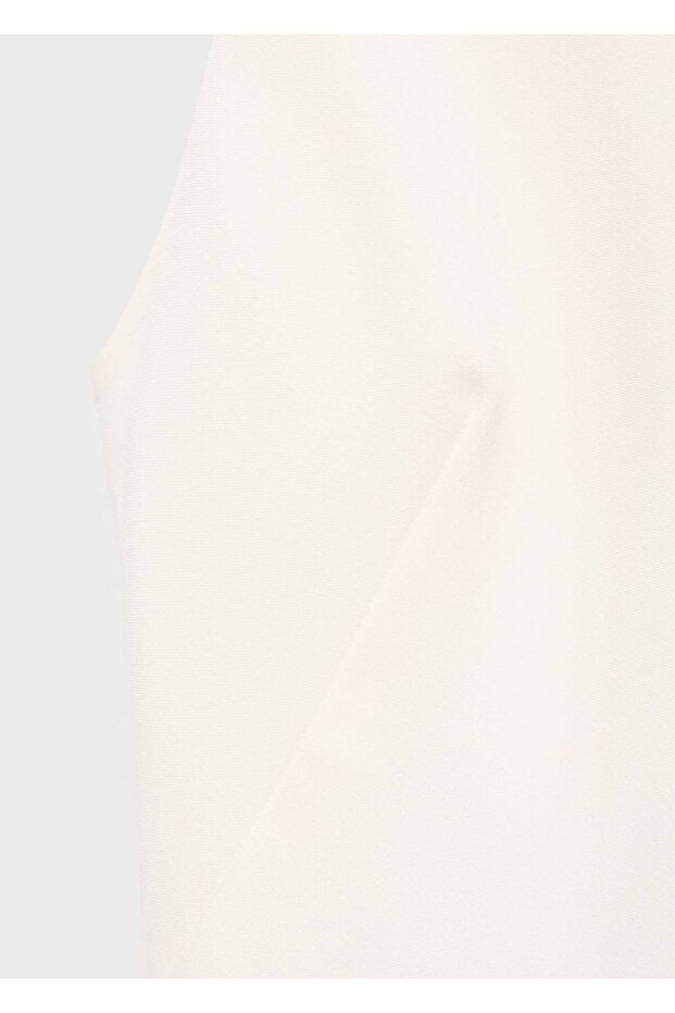 Perkins yaka volanlı elbise - 8