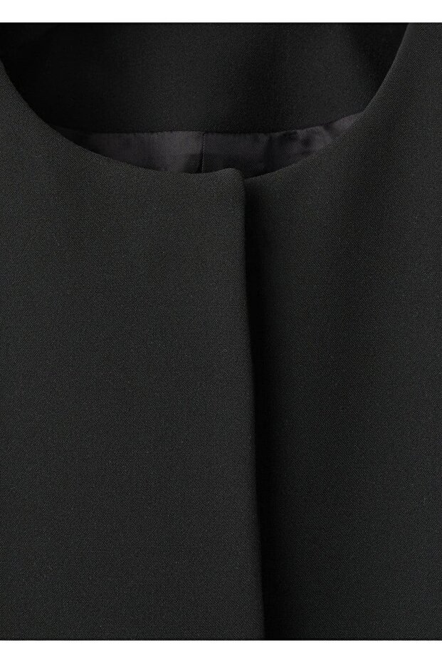 Dar kesim blazer ceket - 8