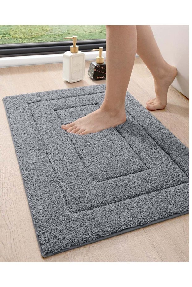 MahMir Bathroom Rug Mat, Extra Soft Absorbent Premium Bath Rug, Non-Slip Comfortable Bath Mat, Carp