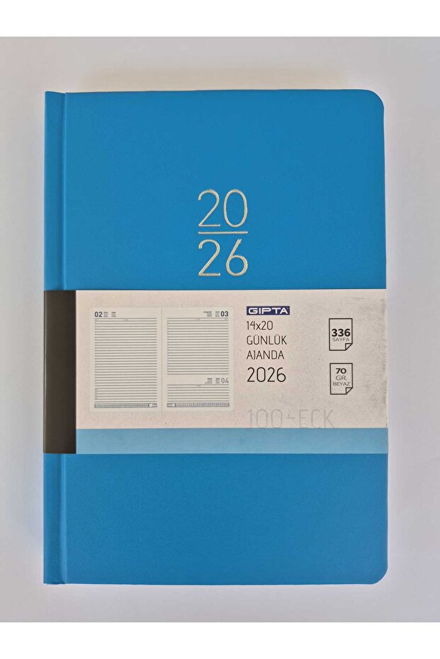 2026 Agenda 100-Case 14X20 Daily Agenda Turquoise