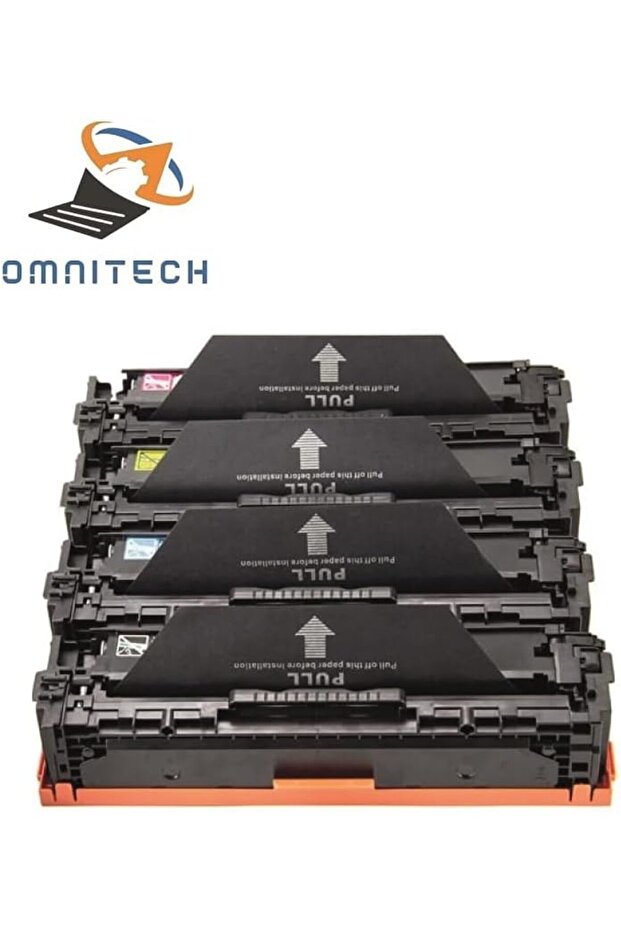 Omni Tech 205A Multipack High Yield Toner Cartridge - Compatible with HP Color LaserJet Pro M154dn, - 2