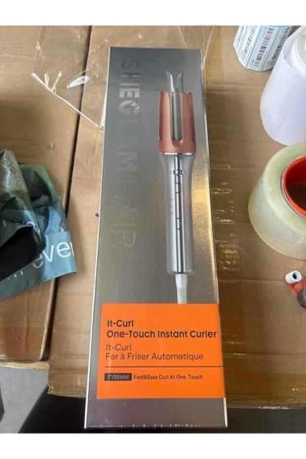 Automatic Curling Iron 1 inch with 3 Temperatures Fast Heating, 2-Way Rotation, Automatic Sh - 4
