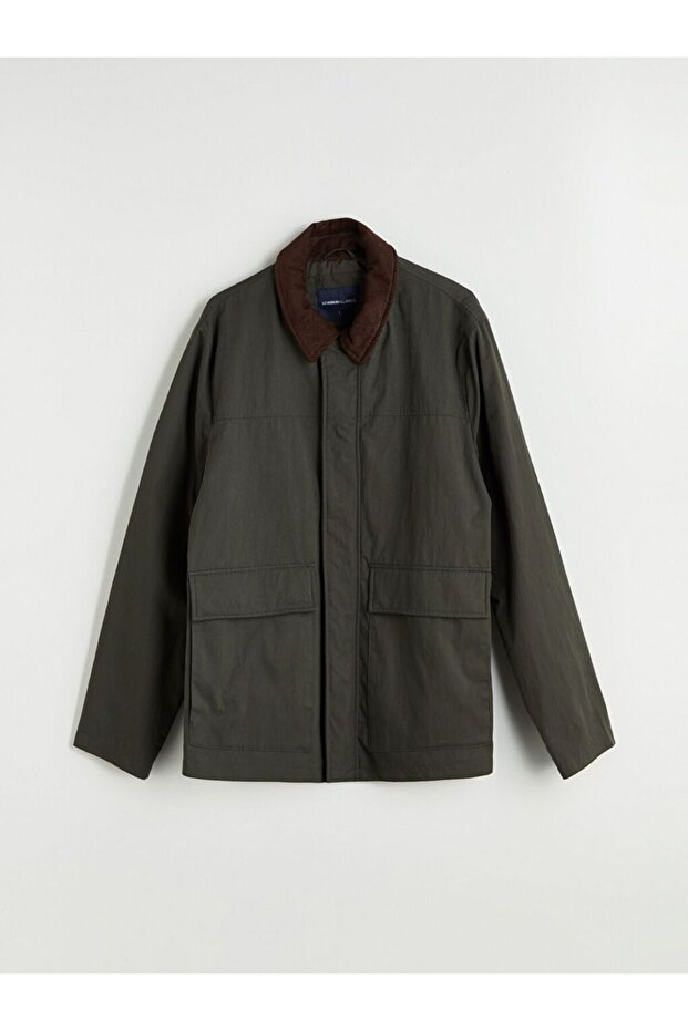 Standard Mold Shirt Collar Men's Coat