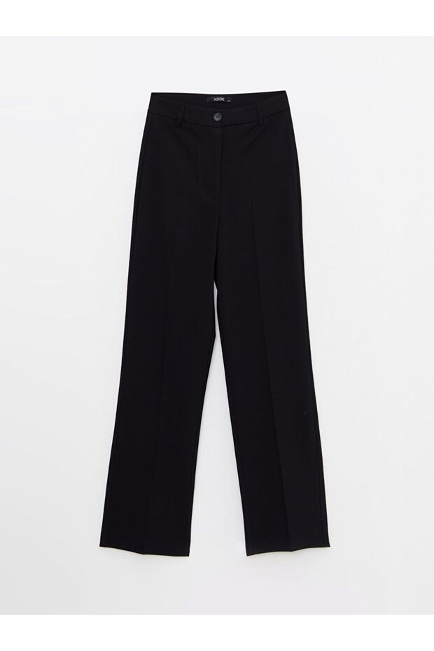 Kadın Standart Fit Düz Pantolon - 1