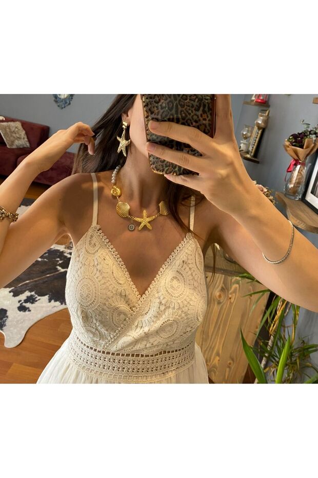 Design Sea Shell Necklace - 4