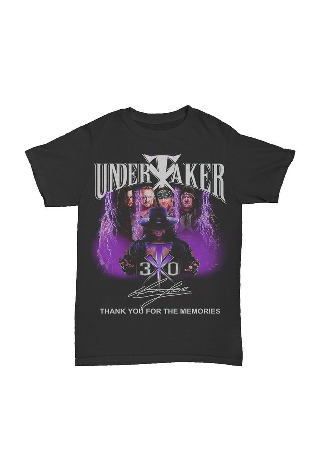 The Undertaker Printed Cotton T-Shirt