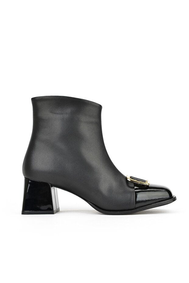 , Women's Genuine Leather Boots 1531050Z26104557K Black