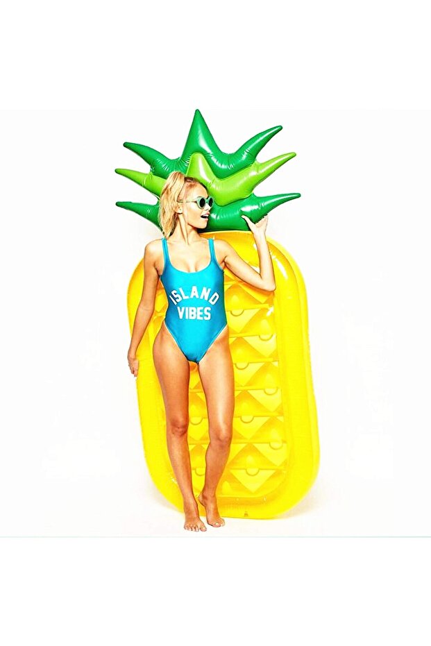 Inflatable Pineapple Raft Pool Float - 3