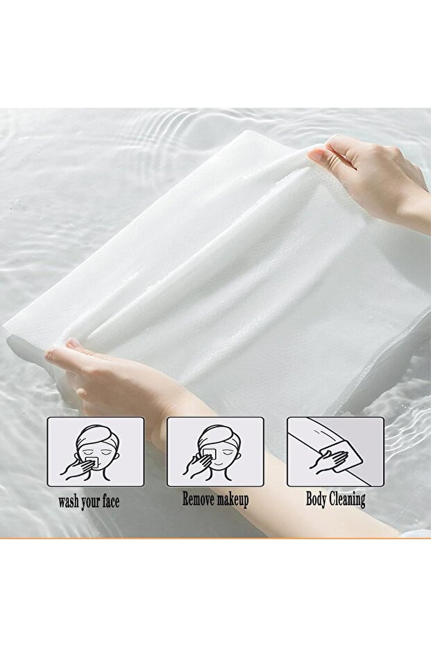Compressed Towel Sheets Portable Lightweight Disposable Face Compressed Towel Absorbent Soft Wiping - 3