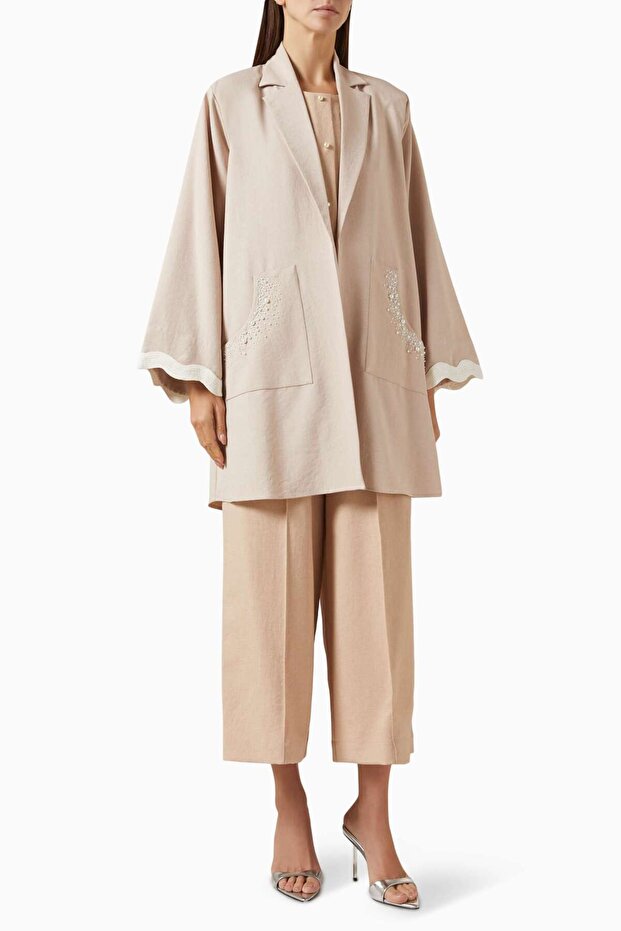 Stylish 4-Piece Coat Set Complete Your Casual Chic Look with Comfort and Elegance