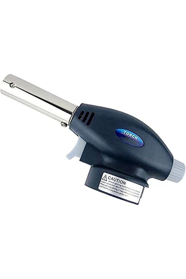 Windproof Torch Gun Lighter | Butane Flame Gun Torch | Single Jet Flame Adjustable (Butane
