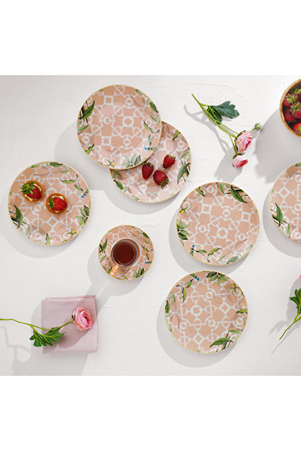 Sorte Pasta Seti 6 Parça-Pembe - 2