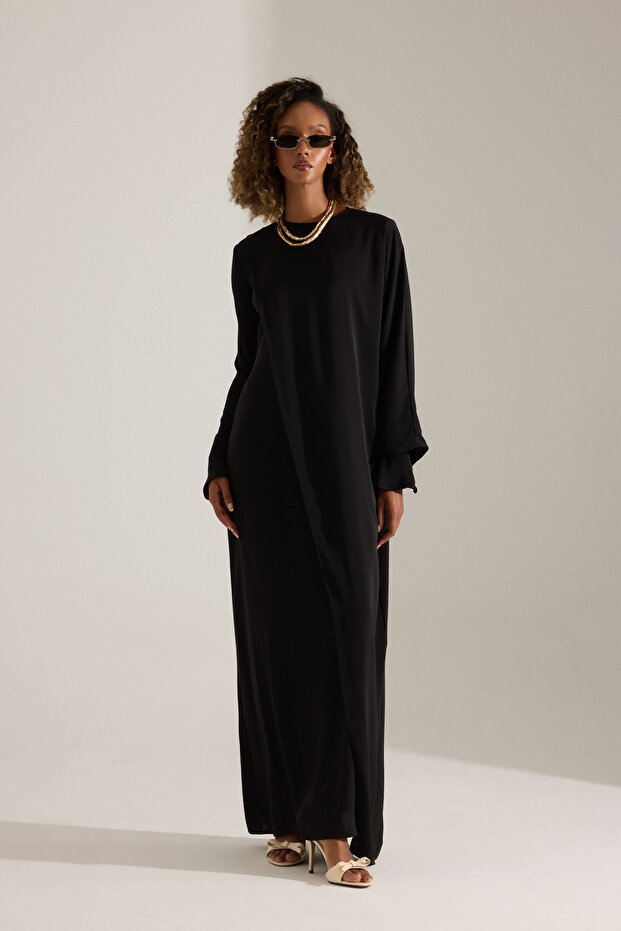 JULY SİYAH 2'Lİ SET ELBİSE - 3