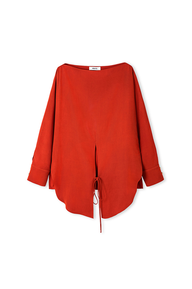 Bağlamalı bluz - 3