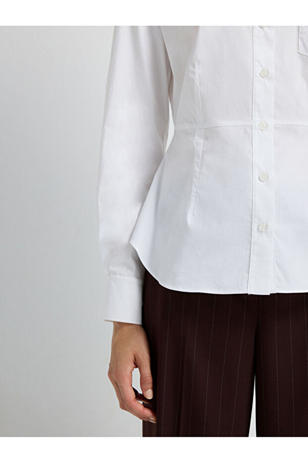 Dikiş Detaylı Gömlek - 4