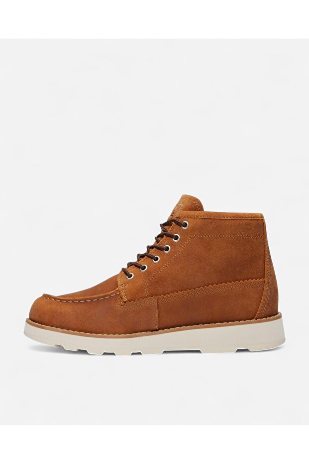 BRITTON MILLS MID LACE UP CHUKKA BOOT Kadın Rust Suede TB0A6CEPEIZ1 - 2