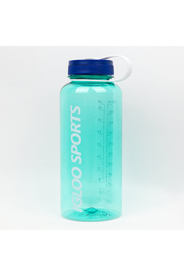 Sports Tritan Flask 1.1 Liter-Turquoise-White