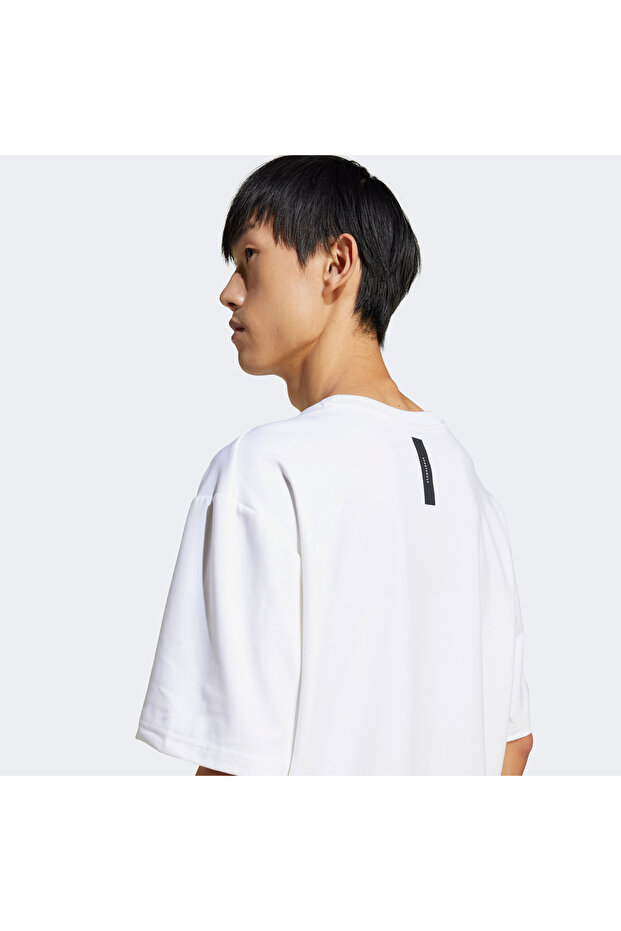 Z.N.E. Loose Fit Erkek Beyaz T-Shirt - 6
