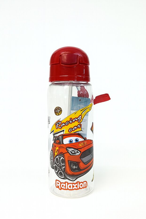 Pipetli Matara 550ML Relakxsın Kırmızı - 3