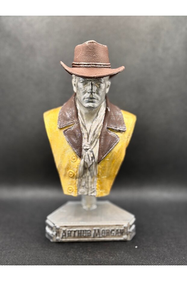 Arthur Morgan Büst Figürü Red Dead Redemption 17 cm - 1