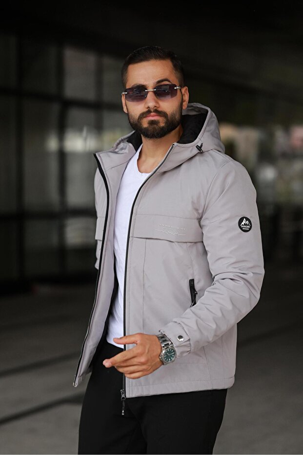 معطف شتوي مقاوم للماء للرجال - 1