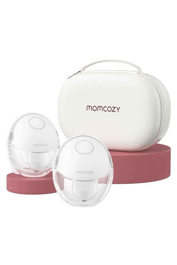 - Mobile Style Hands-Free Double Breast Pump Set M6 - Grey