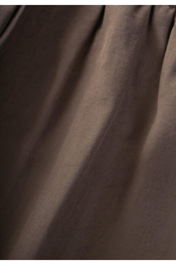 Mevsimlik Modal Pantolon 8-12 Yaş Kahve - 3