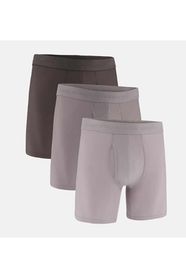 Erkek UA Performance Tech Mesh Mod 6" Boxerjock - 3'lü Paket 6006252-009 - 3