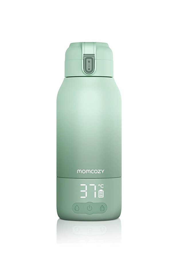 - Portable Breast Milk & Water Warmer - Green - 500ml