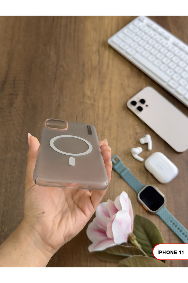 iPhone 11 Magsafe Compatible Matte Hard Klein Case - 6