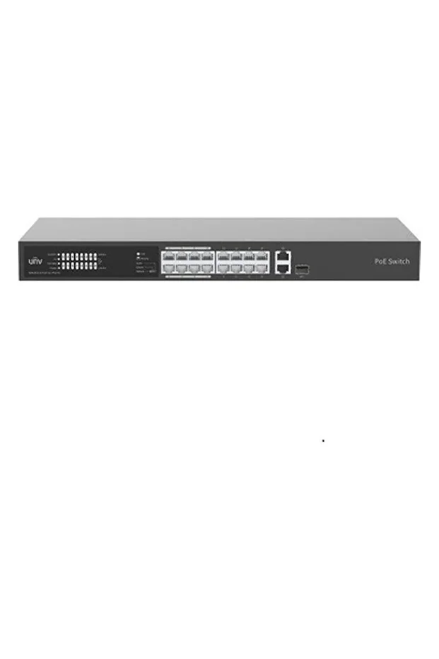 NSW2020-16T1GT1GC-POE-IN 16 Port Poe + 1X10/100/1000 Ethernet+1xcombo 225W Poe Yönetilemez S - 1