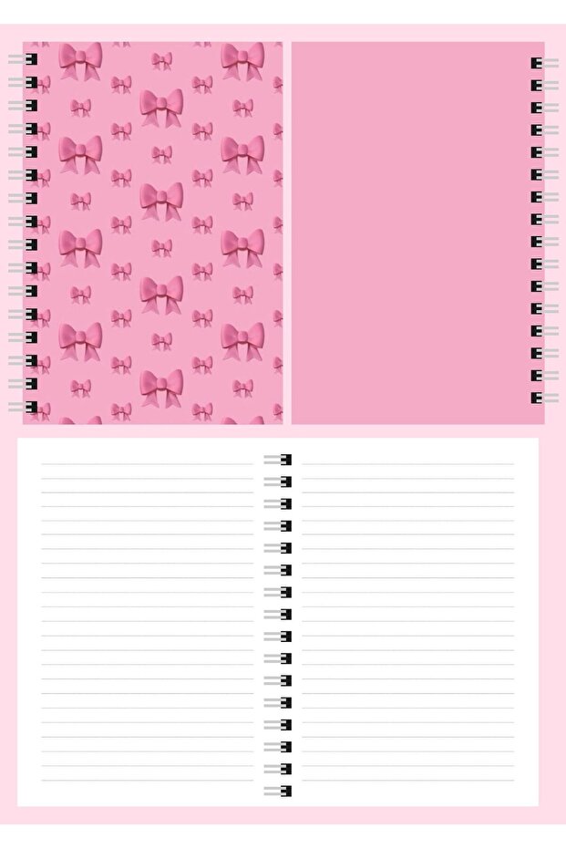 A5 Spiral School Notebook 80 Sheets Set of 4 - 5
