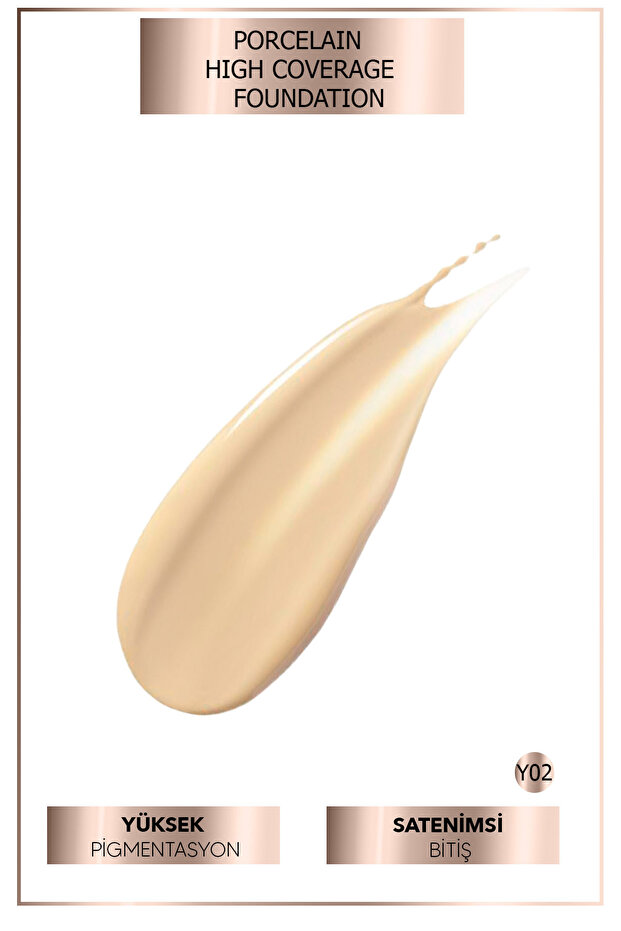 Porcelain High Coverage foundation - 4