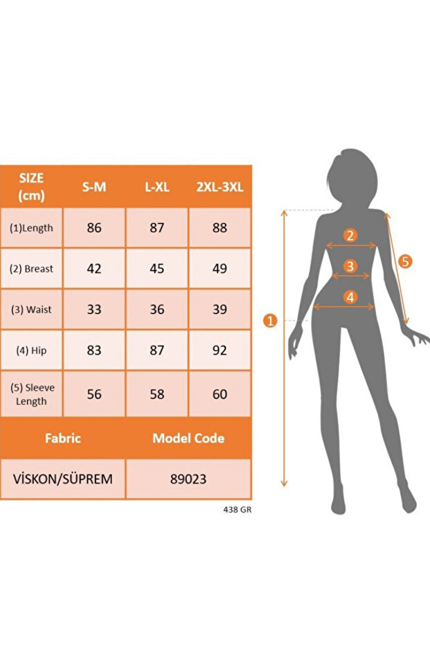 Kadın U Yaka Uzun Kollu Üst Viskon Alt Süprem Midi Elbise - 7