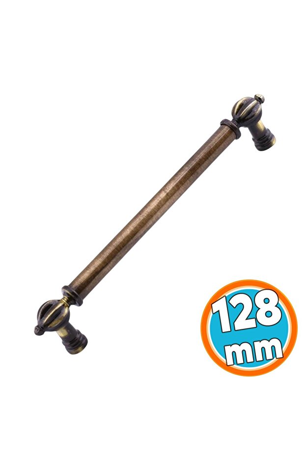 Furniture Drawer Kitchen Cabinet Wardrobe Handles Knob Handle Metal Antique Antique Yellow Handle 128 mm