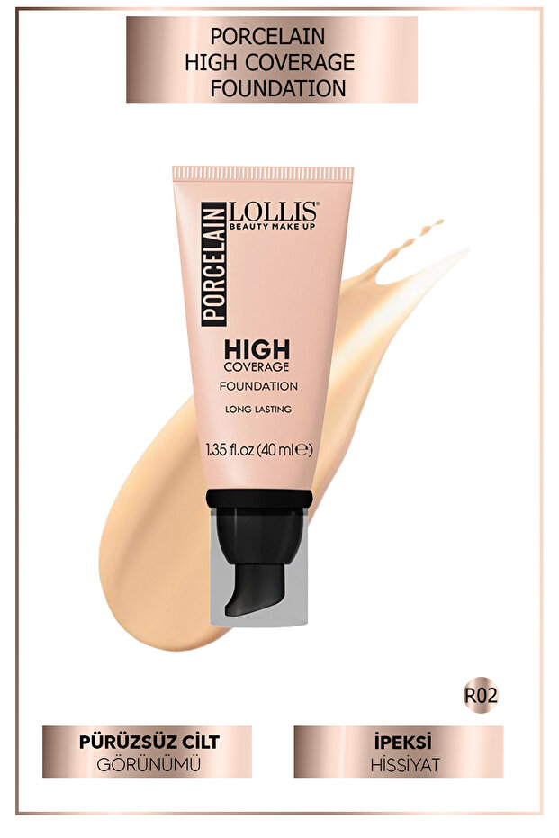 Porcelain High Coverage foundation - 3