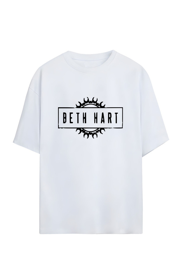 بيث هارت - تي شيرت كبير الحجم - 1