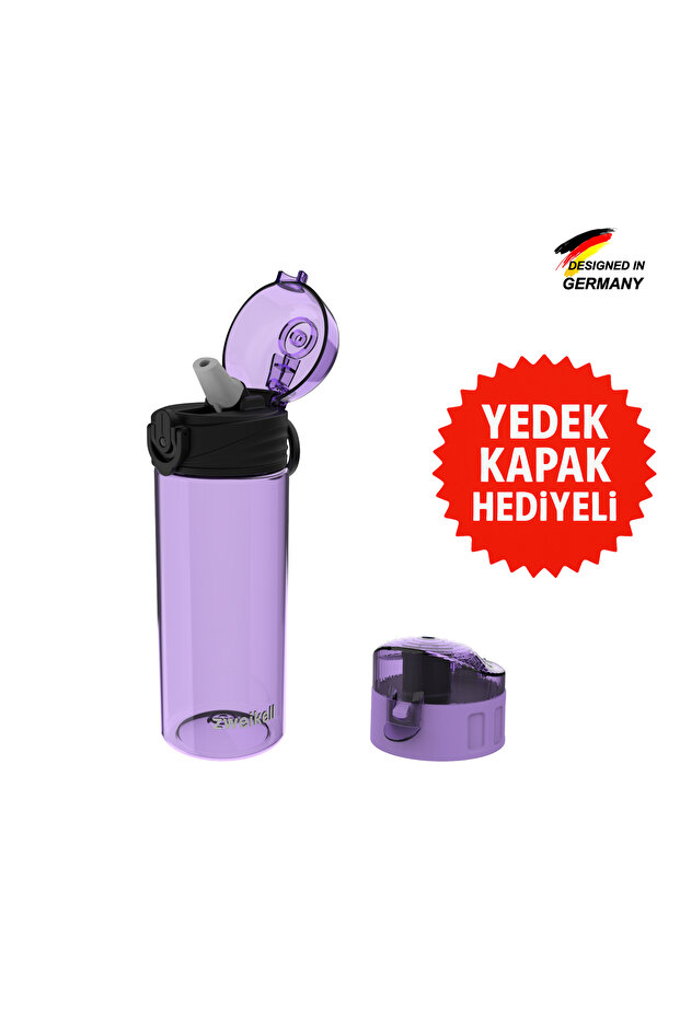 Jr Switch Mor Bpa Içermez 500 ml Tritan Su Matarası - 1