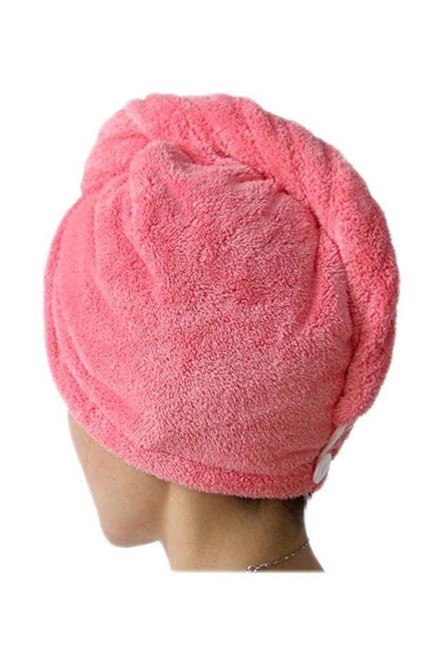 Microfiber Bath Towel Rose Red
