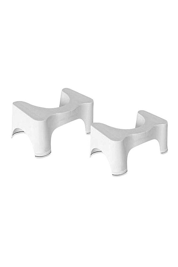 Bathroom Toilet Stool White