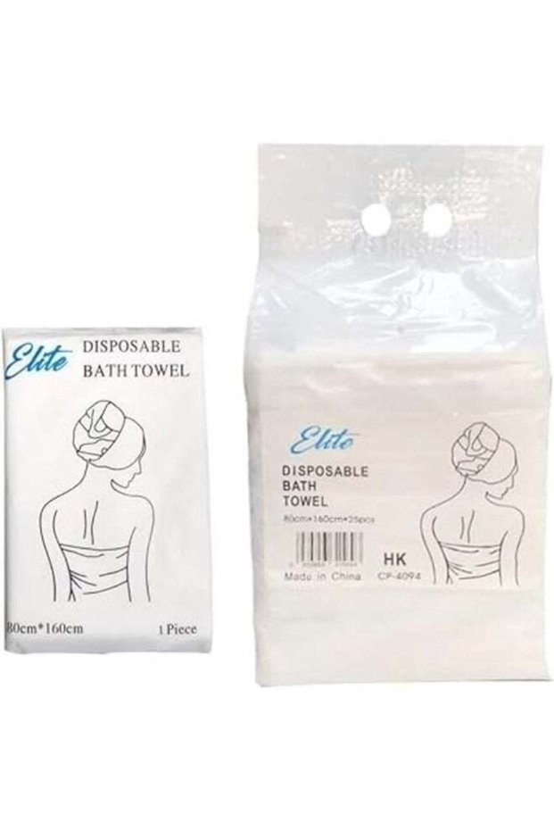 Premium Super Absorbent Disposable Bath Towel (1 piece) White 80x160cm