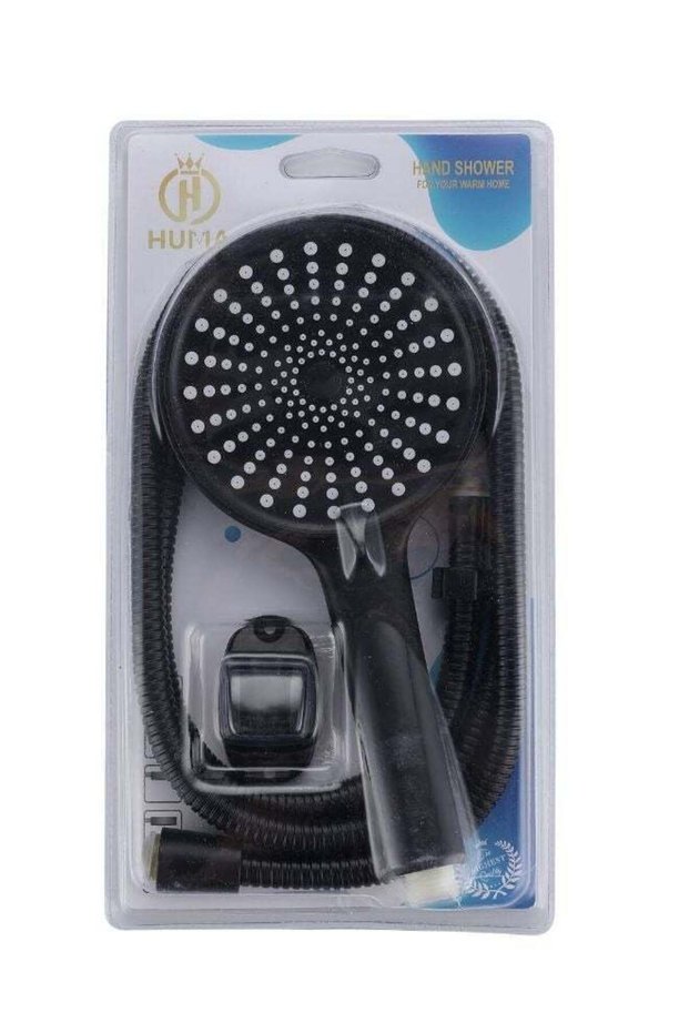 Black Hand Shower Head Set For Bathroom Decoration