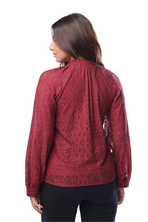 Beautiful lace blouse - 8