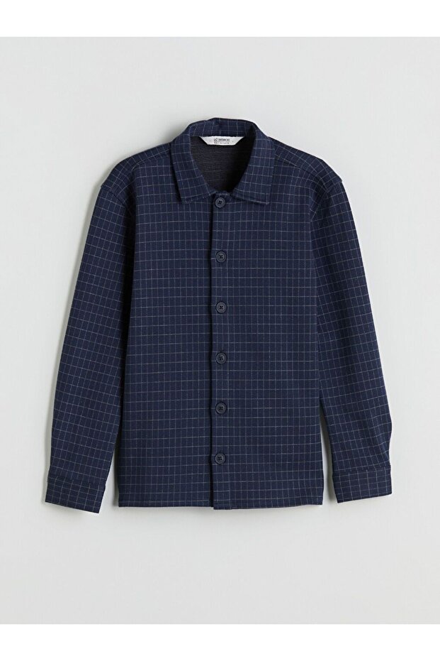 Lcw Kids Long Sleeve Plaid Boys Shirt