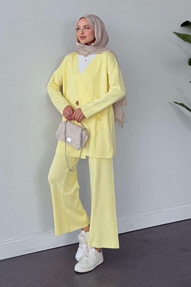 Lyon Merserize Takım Sarı - 4