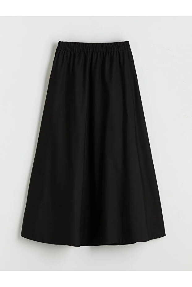 Beli Lastikli Kloş Etek - 1