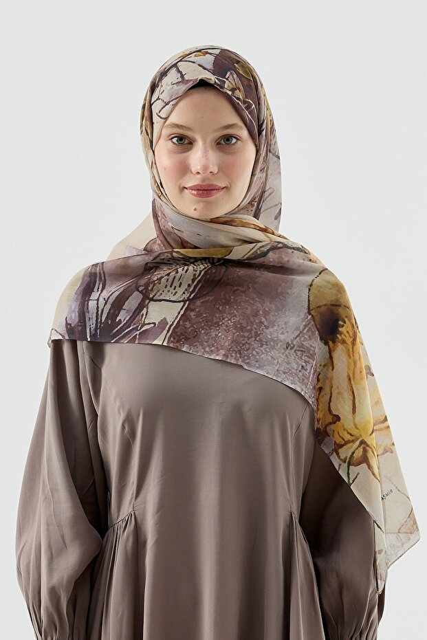 Nilüfer Desen Aya Şal - 1