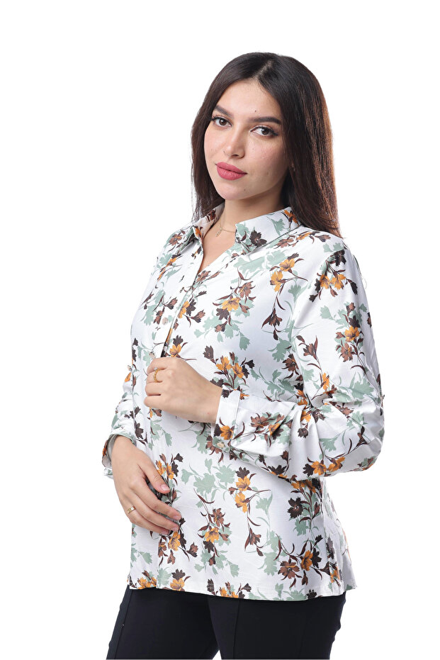 Autumn Flower Blouse - 1