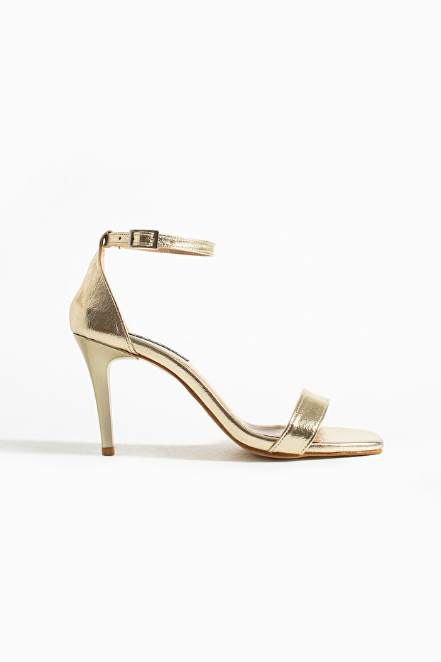 Tokyo Mini Tek Bantlı Gold Ayakkabı - 3